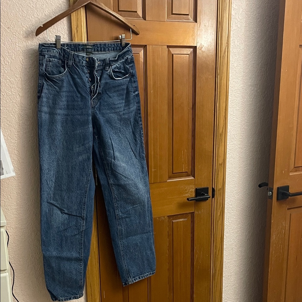 Wild Fable Dark Blue Straight Leg Jeans